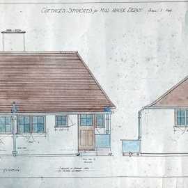 Stansted Almshouses - Original Architect's Plan